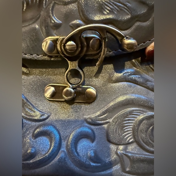 Patricia Nash Rose Tooling Collection Micaela Floral Leather Bag. NWOT - Picture 11 of 15